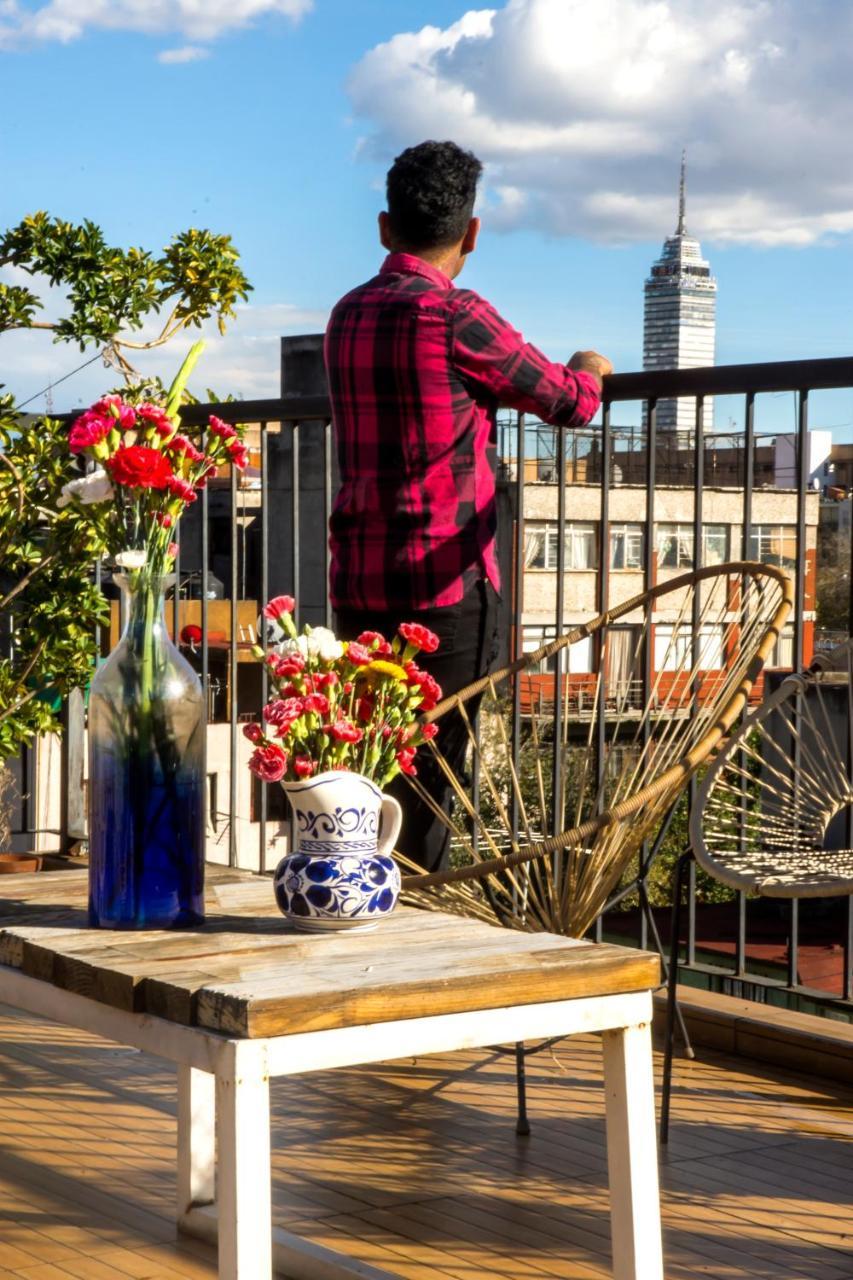 Casa Indigo Cdmx Hostel Mexico-stad Buitenkant foto